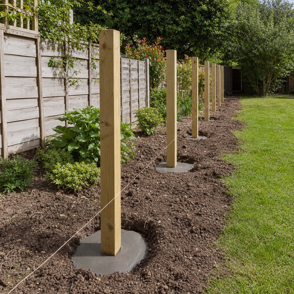 Fence Posts (Bulk) concrete - delivered across the Midlands
