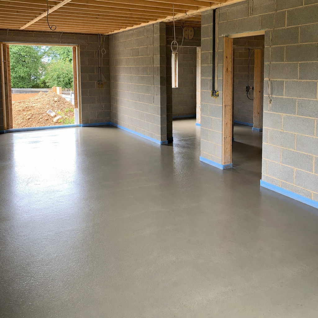Internal Domestic Floor concrete - delivered across the Midlands