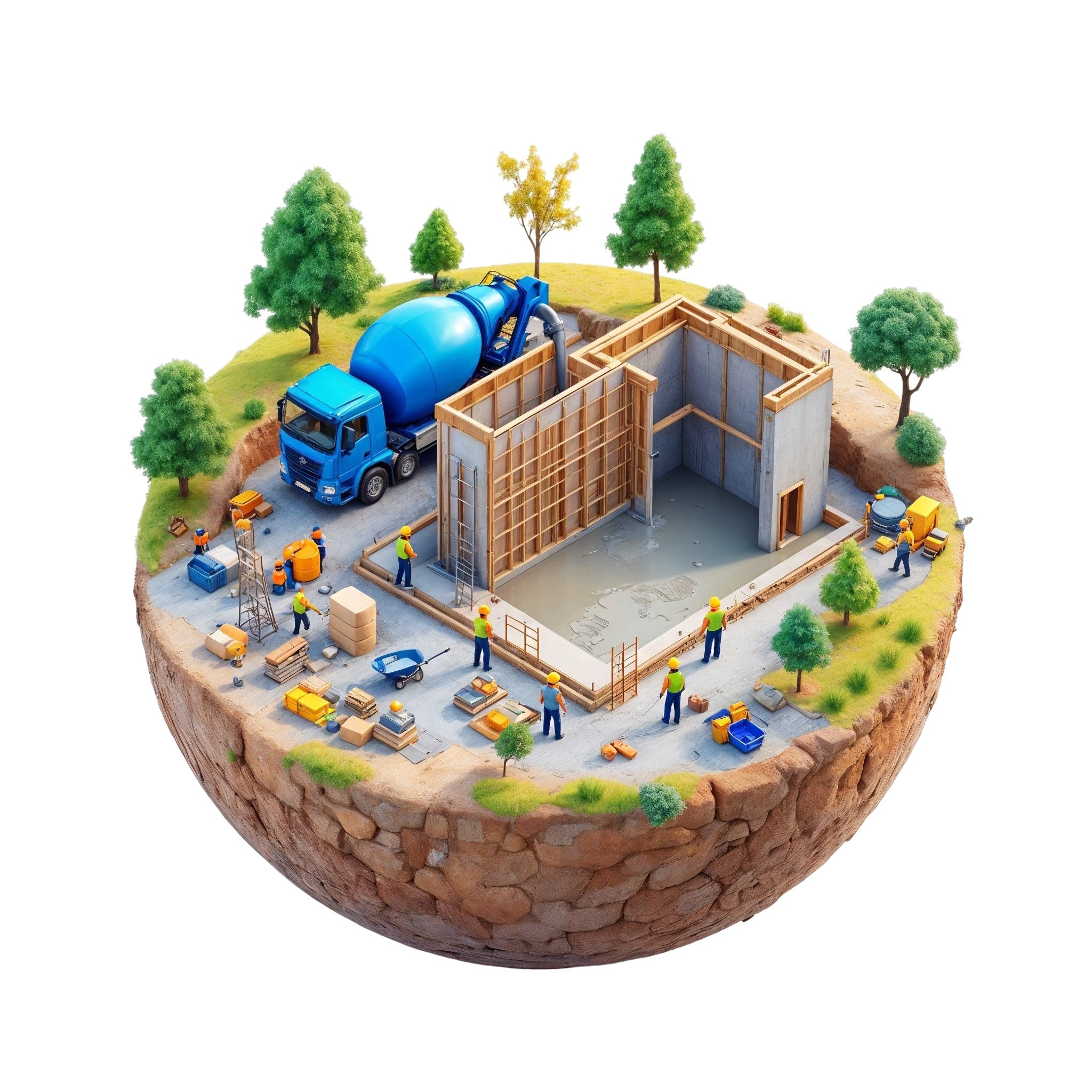 Not Sure What You Need? concrete - delivered across the Midlands