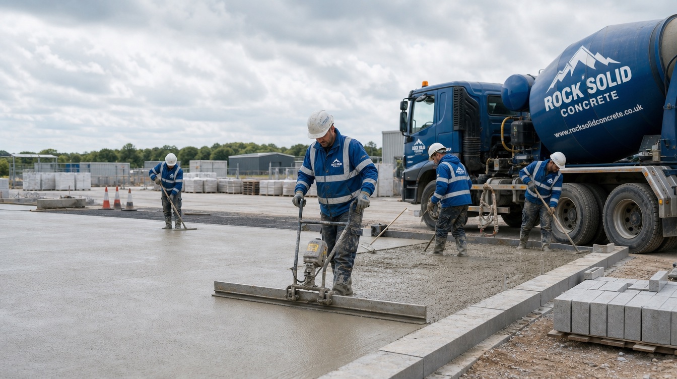 PAV1 Paving Mix concrete - delivered across the Midlands