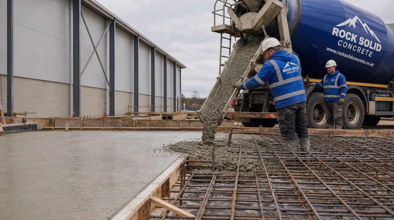 RC20/25 Reinforced Mix concrete - delivered across the Midlands