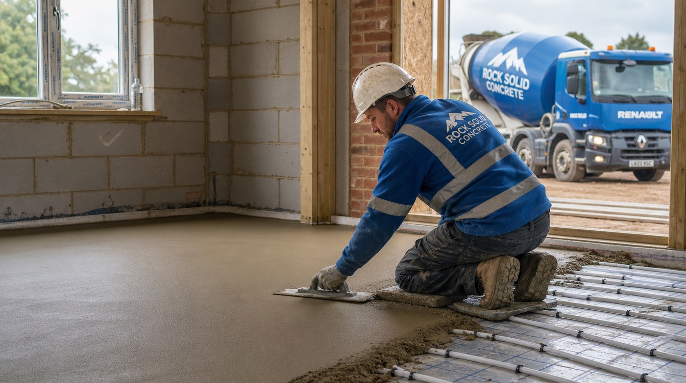 3:1 Sand & Cement Screed concrete - delivered across the Midlands